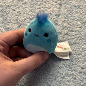 Squishmallow Blue Iguana 2.5 inch Plush